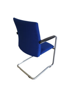 lateral silla confidente azul