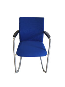silla fija azul