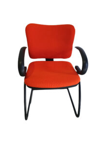 frontal silla confidente naranja