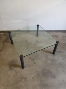 mesa cristal baja