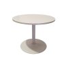 mesa blanca redonda