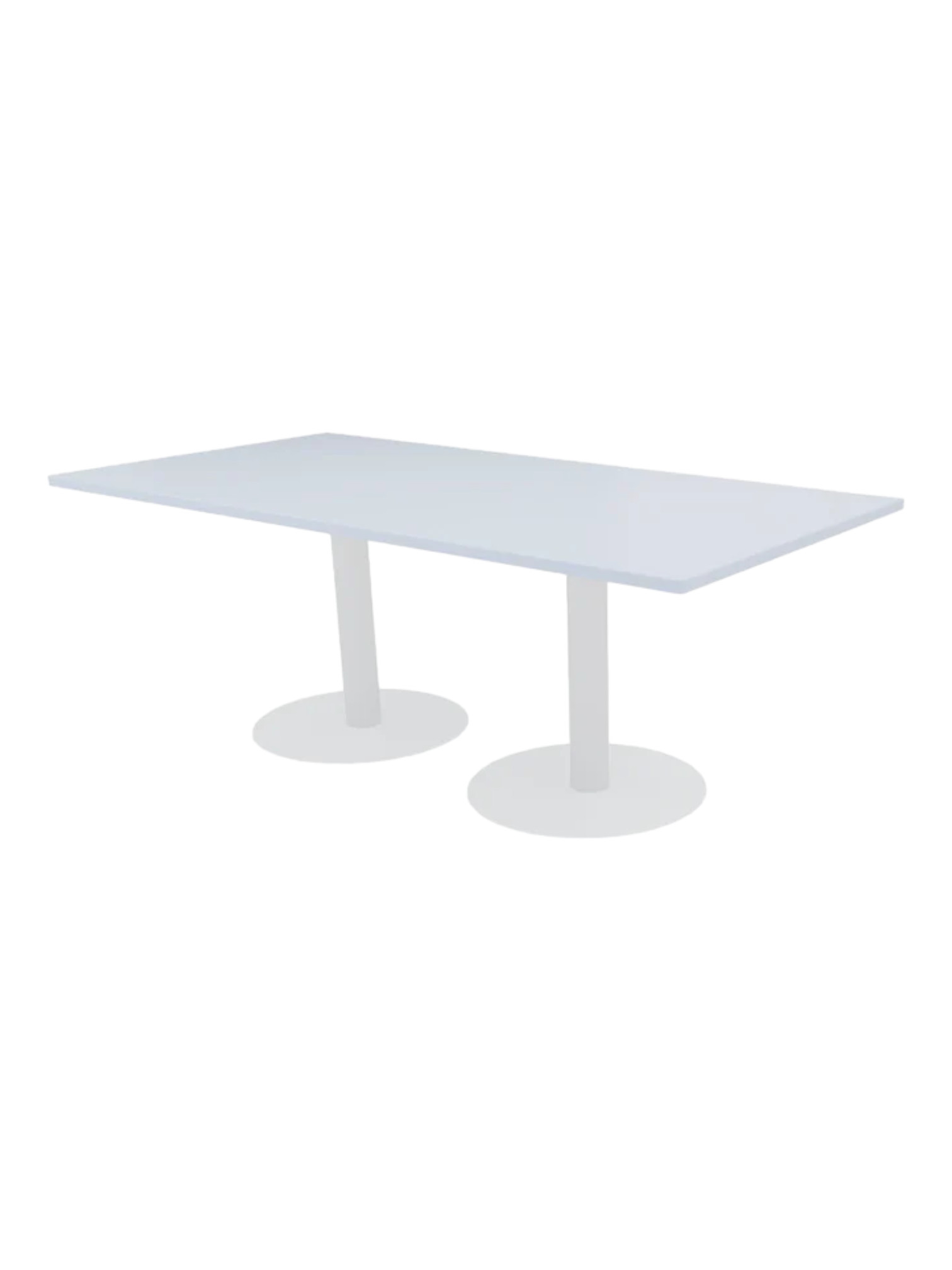 mesa rectangular reuniones de euromof