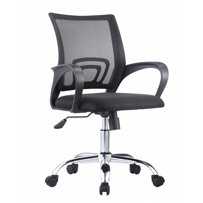 silla de oficina fiss new negra