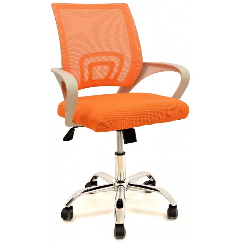 silla de oficina fiss new naranja