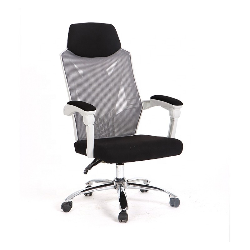 silla ergonomica graz negra y gris