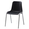 silla negra carcasa
