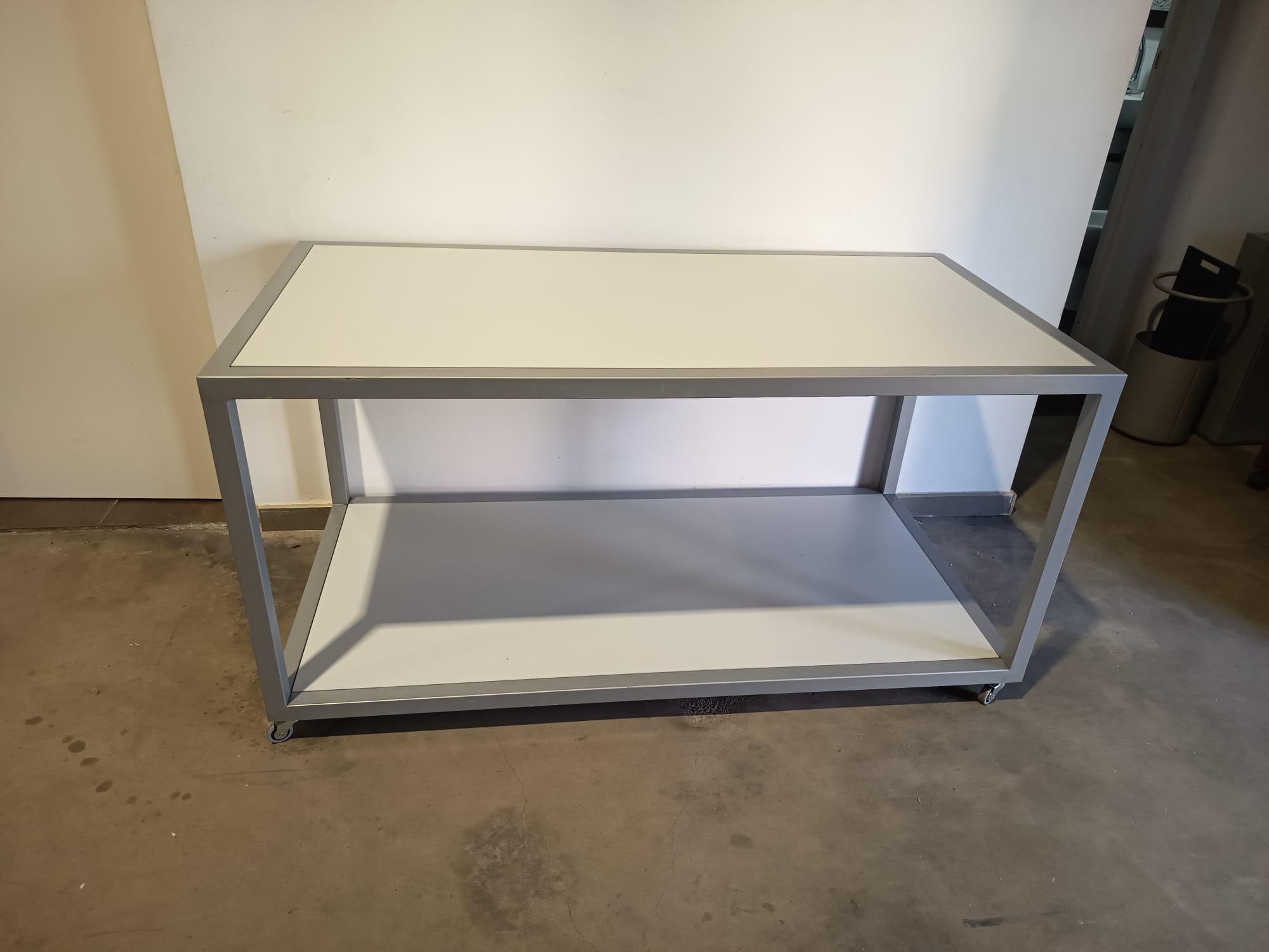 doble mesa trabajo