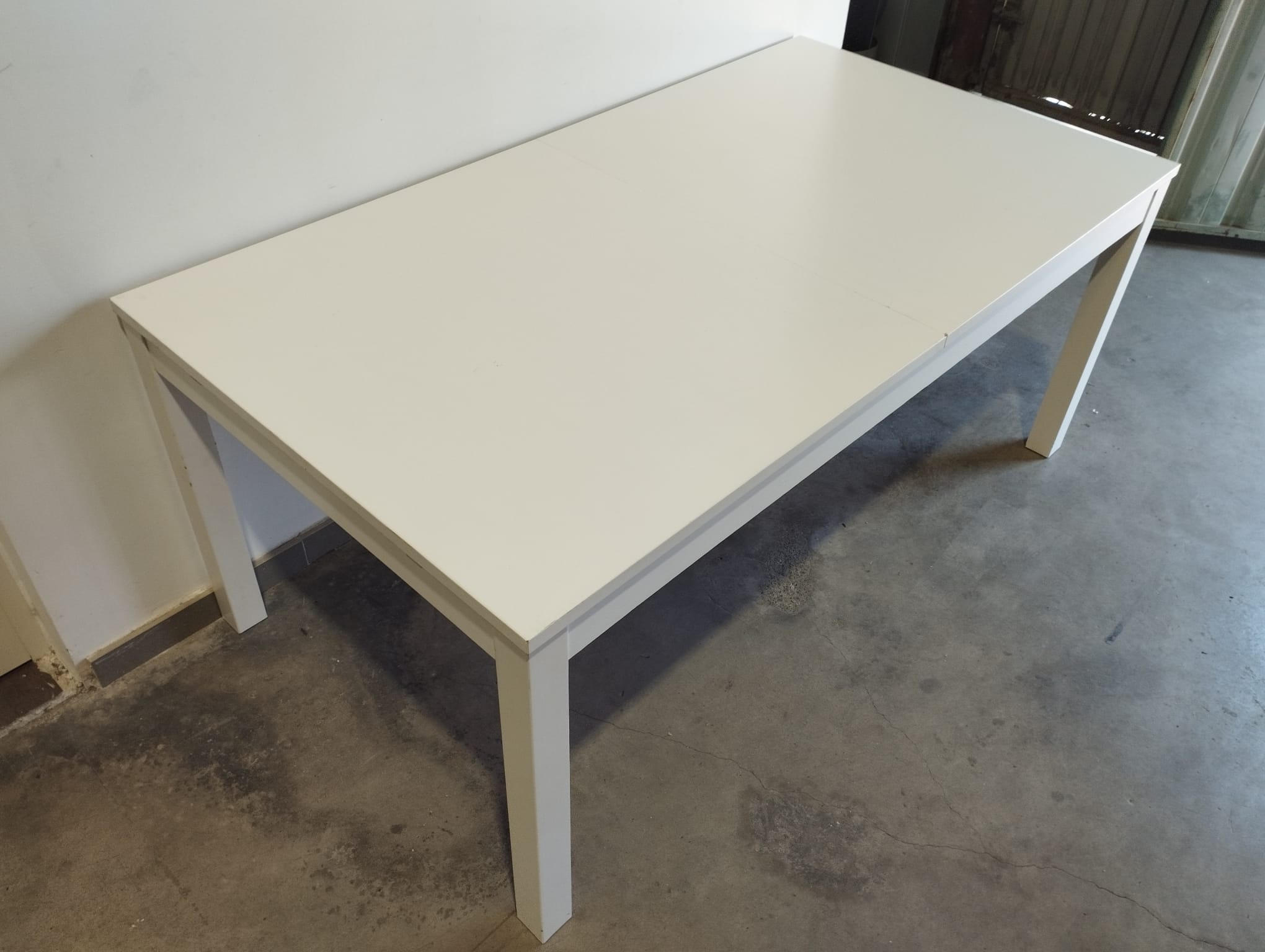 mesa blanca trabajo